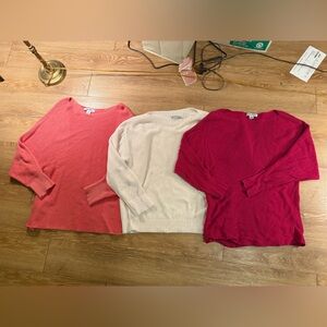 Tommy Bahama Women's Sweaters - Coral, Cream, Red